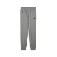 Spodnie sportowe męskie - Męskie spodnie Essentials z logo No. 1 z dżerseju PUMA Medium Gray Heather - miniaturka - grafika 1