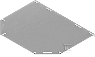 Pokrywa trójnika korytka PTKJ200, grubość blachy 1,0 mm E90 - Inne akcesoria elektryczne - miniaturka - grafika 1