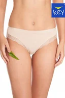 Majtki damskie - KEY FIGI DAMSKIE LPC 141 2 szt. XXL BEŻOWY - miniaturka - grafika 1