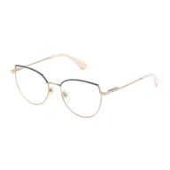 Okulary przeciwsłoneczne - Furla Damskie okulary przeciwsłoneczne Vfu585, Shiny Copper Gold z kolorowymi elementami, 62, Błyszcząca miedź złota z kolorowymi elementami - miniaturka - grafika 1