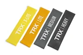 Pozostały sprzęt i akcesoria do ćwiczeń - TRX Taśma oporowa Mini Band X-Light Żółty - miniaturka - grafika 1