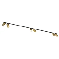 Lampy sufitowe - Nowodvorski Lampa 6 punktowa podtynkowa MONO SURFACE VI szer. 200cm GU10 mosiądz 7748 - miniaturka - grafika 1