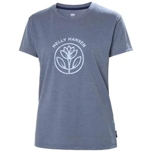 Koszulka sportowa damska Helly Hansen W Skog Recycled Graphic Tee - Koszulki i topy damskie - miniaturka - grafika 1