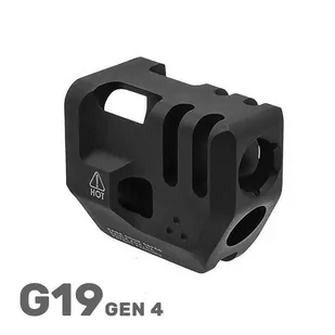 Strike Industries - Kompensator Mass Driver Comp do Glock 19 Gen4 - Osprzęt do wiatrówek - miniaturka - grafika 1