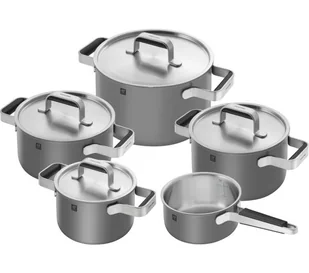 Zwilling Pure 1028803 Indukcja Ceramika 9 elementów - Garnki - miniaturka - grafika 1
