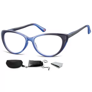 Plusy Okulary Do Czytania Kocie MR64C moc: +3 - Okulary korekcyjne, oprawki, szkła - miniaturka - grafika 1