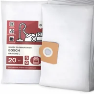 Worki do odkurzaczy - 20x Worek do Odkurzacza Bosch Gas 1200 L Syntetyczny Tekstylny Duży Worki - miniaturka - grafika 1