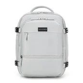 Plecaki - Wielofunkcyjny plecak do samolotu poszerzany złamana biel - miniaturka - grafika 1