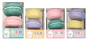 Gumki biurowe - Gumka do ołówka Macaron Makaroniki opk.2 szt Tochain - miniaturka - grafika 1