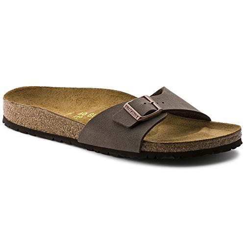 Birkenstock Classic Madrid BF-NUBUK klapki damskie, Mocca, 35 EU