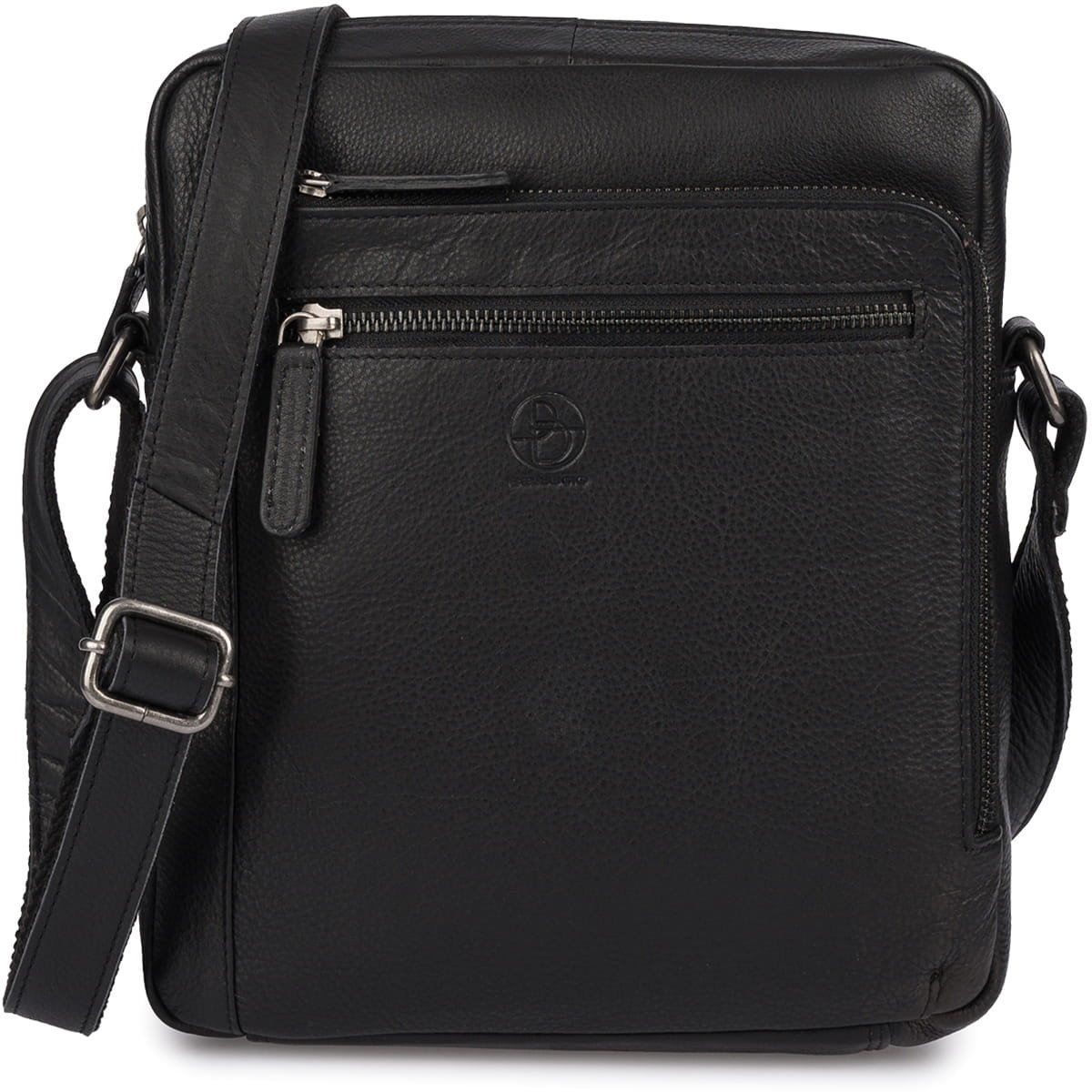 Torba skórzana czarna AMADEO VII