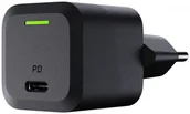 Ładowarki do telefonów - Green Cell 1x USB-C 33W GaN czarna - miniaturka - grafika 1