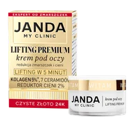 Kosmetyki pod oczy - Janda My Clinic Lifting Premium, krem pod oczy, 15 ml - miniaturka - grafika 1