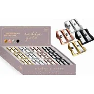 Przybory szkolne - Interdruk Temperówka metalowa Satin Gold (24szt) - INTERDRUK - miniaturka - grafika 1