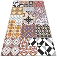 Dywany - Modny winylowy dywan Kafelkowy miks 120x180 cm - miniaturka - grafika 1
