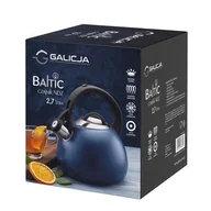 Czajniki na gaz - Czajnik nierdzewny Baltic 2,7 l granatowy - miniaturka - grafika 1
