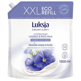 Luksja Mydło w płynie Linseed Zapas 1500 ml - Mydła - miniaturka - grafika 1