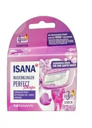 Isana Lady Perfect Shape wkłady do maszynki 3 szt. - Maszynki do golenia i wkłady - miniaturka - grafika 1