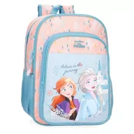 Plecaki szkolne i tornistry - Joumma Disney Frozen Believe in The Journey Plecak szkolny adaptacyjny do wózka niebieski 30 x 40 x 13 cm poliester 16,12 l, Niebieski, Plecak szkolny z możliwością dostosowania do wózka - miniaturka - grafika 1