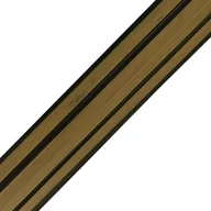 Elewacje - Deska Kompozytowa Narożna Lamelowa DUO Dąb Khaki / Czarny - dł. 2,9 m - miniaturka - grafika 1