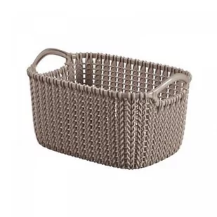 Curver Koszyk prostokątny Knit 975031_CURVER - Pudła i pojemniki do przechowywania - miniaturka - grafika 4