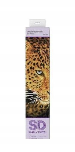 Diamond Dotz - Leopard Mozaika Diamentowa