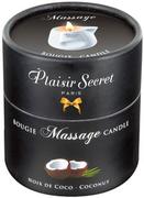 Masaż erotyczny - Plaisirs Secrets Świeca 80ml kokosowe  noix de coco do masażu, tu PLS0126 - miniaturka - grafika 1