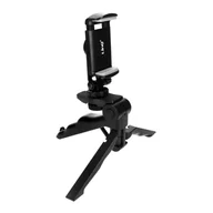 Selfie stick - Mini Statyw do Smartfona 2 w 1 Obrotowy Selfie Ultrastabilny LinQ Czarny - miniaturka - grafika 1