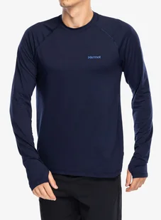 Bluza bez kaptura Marmot Windridge LS - arctic navy/navy - Bluzy damskie - miniaturka - grafika 1
