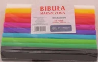 Szkolne artykuły papiernicze - Inter-druk Bibuła marszczona mix 10 kolorów mała - miniaturka - grafika 1