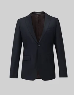marynarka do zestawu marradi granatowy classic fit - Marynarki męskie - miniaturka - grafika 1