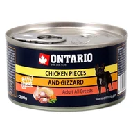 Mokra karma dla psów - ONTARIO pierś z kurczaka z żołądkami 200g puszka dla psa (214-2002) - miniaturka - grafika 1