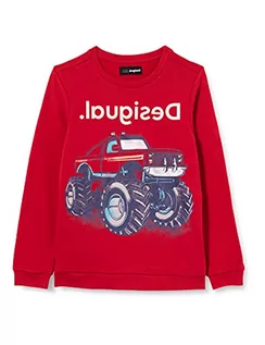 Bluzy dla chłopców - Desigual Bluza chłopięca, czerwony, 9-10 lat - grafika 1