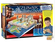 Mały naukowiec - Clementoni, zabawka naukowa Czlowiek Prehistoryczny - miniaturka - grafika 1