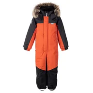 Kombinezony dla dzieci - Chłopięcy kombinezon EASY pomarańczowy Lenne r.128 - miniaturka - grafika 1