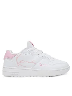 Karl Kani Sneakersy 89 Logo PD00002717 Biały - Buty dla dziewczynek - miniaturka - grafika 1