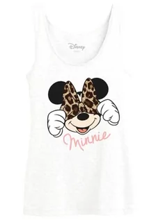 Koszulki i topy damskie - Damska koszulka bez rękawów Disneya, biały, L - grafika 1