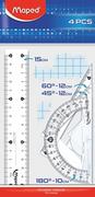 Corex Zestaw linijek Maped Start Mini 15cm MA5457