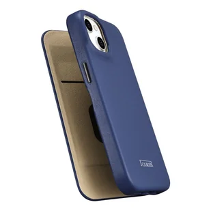 iCarer CE Premium Leather Folio Case skórzane etui iPhone 14 Plus z klapką magnetyczne MagSafe niebieski (WMI14220715-BU) - Etui i futerały do telefonów - miniaturka - grafika 10