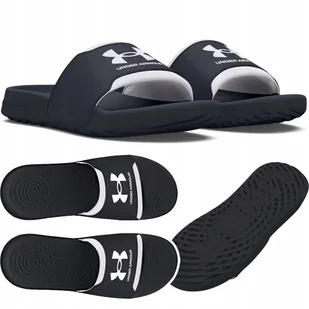 Klapki Męskie Under Armour Ignite Select 3027219 Czarne R. 47,5 - Klapki i japonki męskie - miniaturka - grafika 1