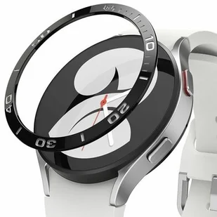 RINGKE Nakładka RINGKE Bezel Styling do Samsung Galaxy Watch 4 40mm Czarny - Akcesoria do pulsometrów i zegarków sportowych - miniaturka - grafika 1