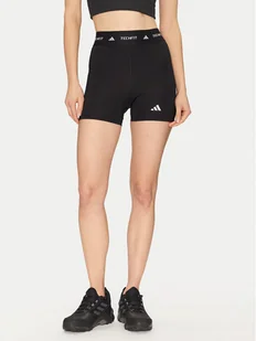 adidas Szorty sportowe TECHFIT Compression IT2275 Czarny Slim Fit - Spodenki damskie - miniaturka - grafika 1