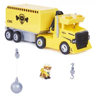 Psi Patrol: Big Truck Pups Mega Pojazd Rubble'a - Spin Master - Samochody i pojazdy dla dzieci - miniaturka - grafika 2