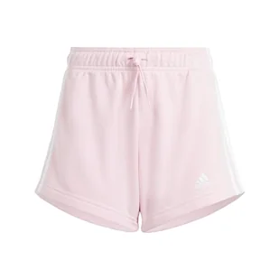 adidas Girl's Essentials polarowe szorty z 3 paskami na co dzień - Spodenki damskie - miniaturka - grafika 1