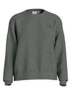 Bluzy damskie - Vila Bluza w kolorze antracytowym - miniaturka - grafika 1