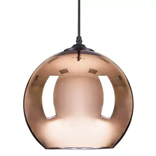 Step into Design Lampa wisząca MIRROR GLOW L miedziana 40 cm ST-9021-L-copper Step into Design żyrandol ST-9021-L-copper - Lampy sufitowe - miniaturka - grafika 1