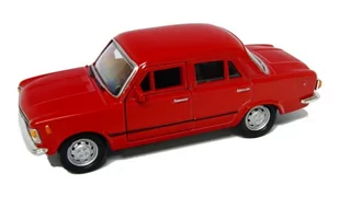 Fiat 125p 1:39 czerwony WELLY - Samochody i pojazdy dla dzieci - miniaturka - grafika 2