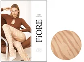 Rajstopy - Rajstopy W Zebrę Tigris 15 Den Brown Nude 4 - miniaturka - grafika 1