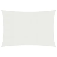 Parasole ogrodowe - vidaXL Żagiel przeciwsłoneczny, 160 g/m, biały, 2,5x3 m, HDPE vidaXL - miniaturka - grafika 1