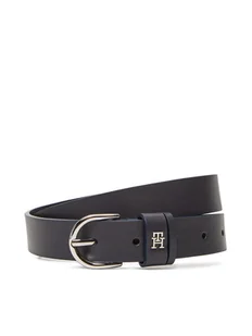 Tommy Hilfiger Pasek Damski Essential Effortless 2.5 Sv AW0AW17279 Granatowy - Paski - miniaturka - grafika 1
